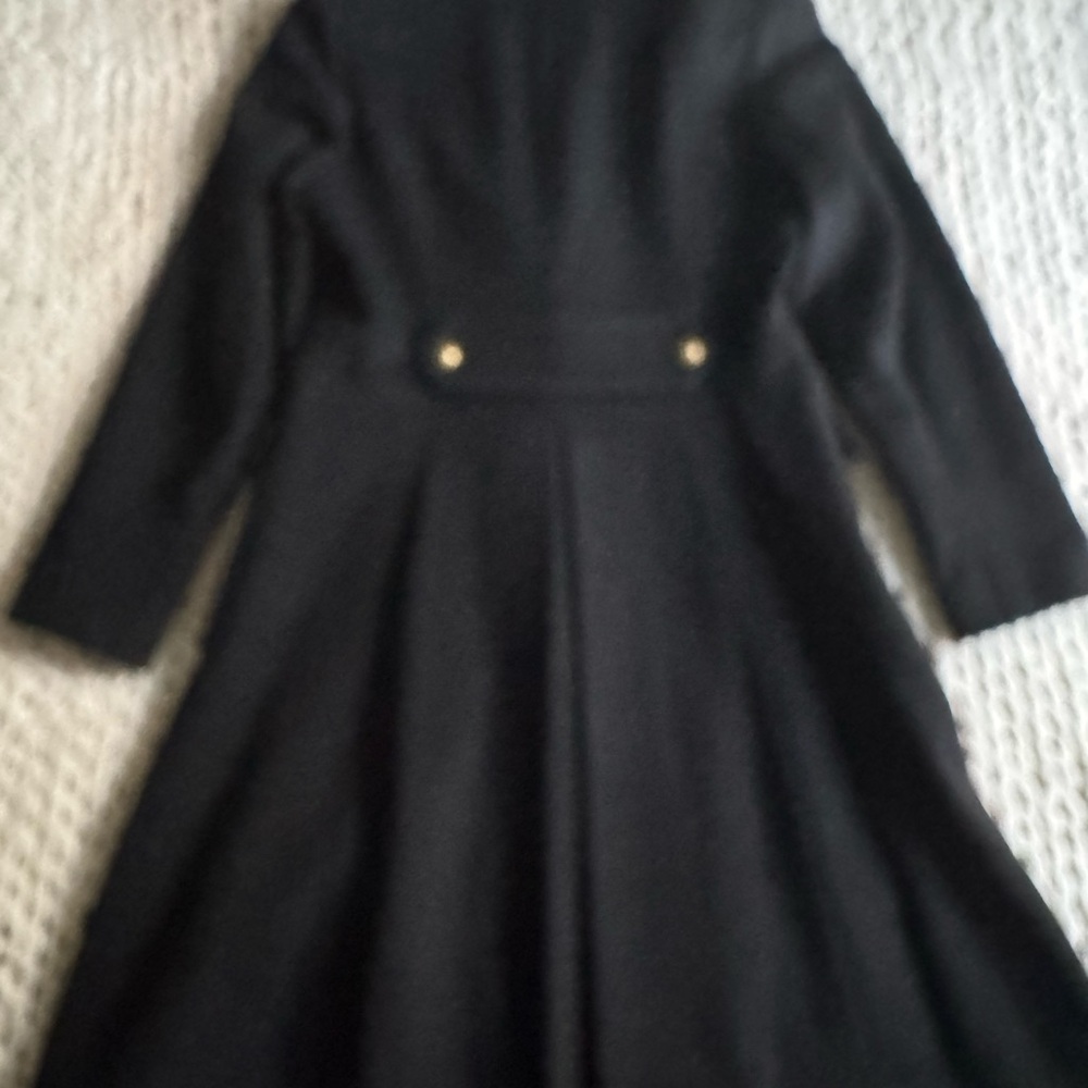 Ralph Lauren military jacket coat black size 8 - Picture 2 of 7